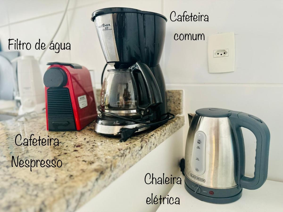 Apartamento Mediterrâneo 507 - Todo Equipado, Com Ar Split, Churrasqueira Na Varanda, Internet 240mb Wifi, Estacionamento Grátis, A 1 Km Praias Cabo Frío